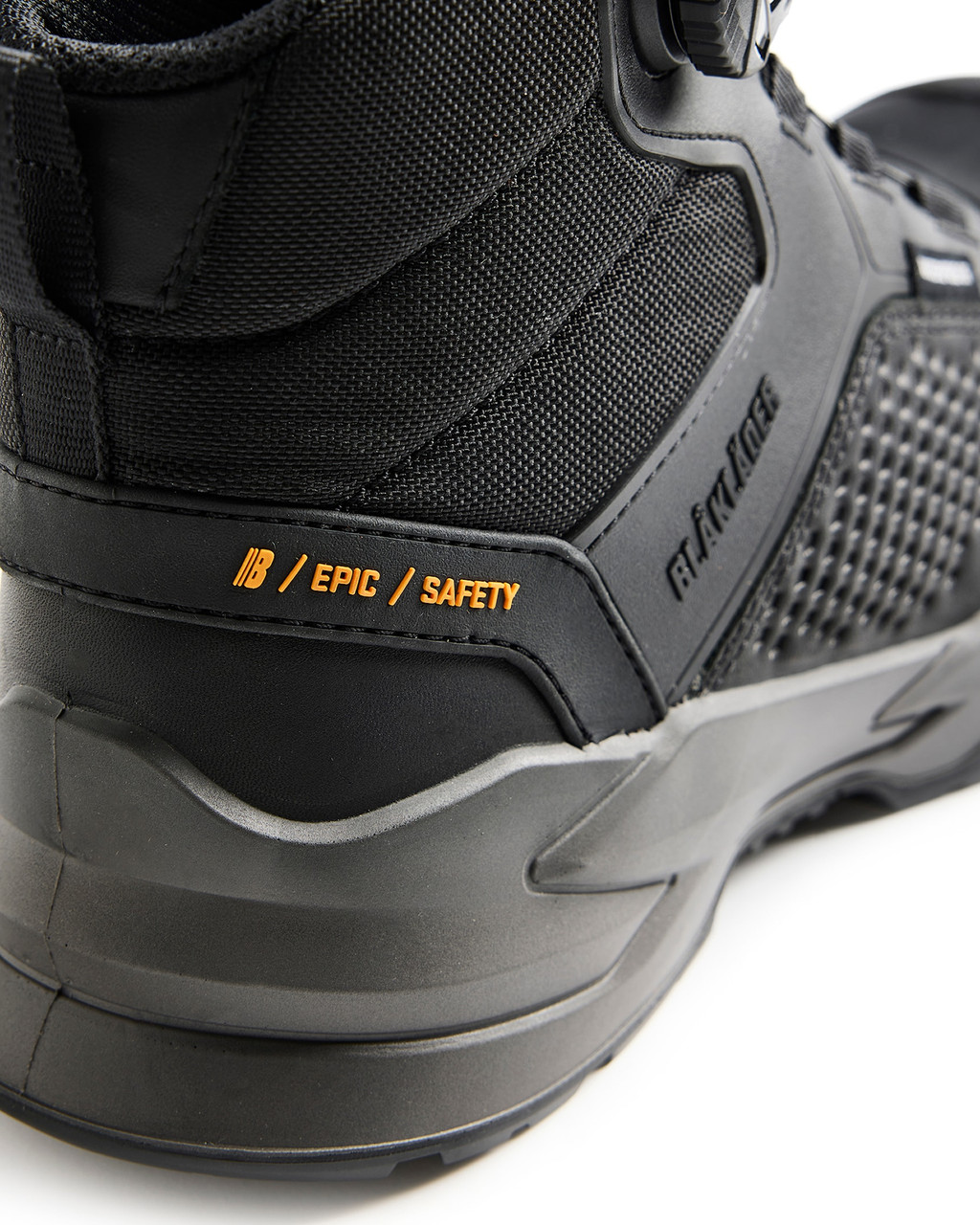 BLAKLADER Footwear | 2294 EPIC S7S Black Leather Safety Boot with Waterproof and Freelock