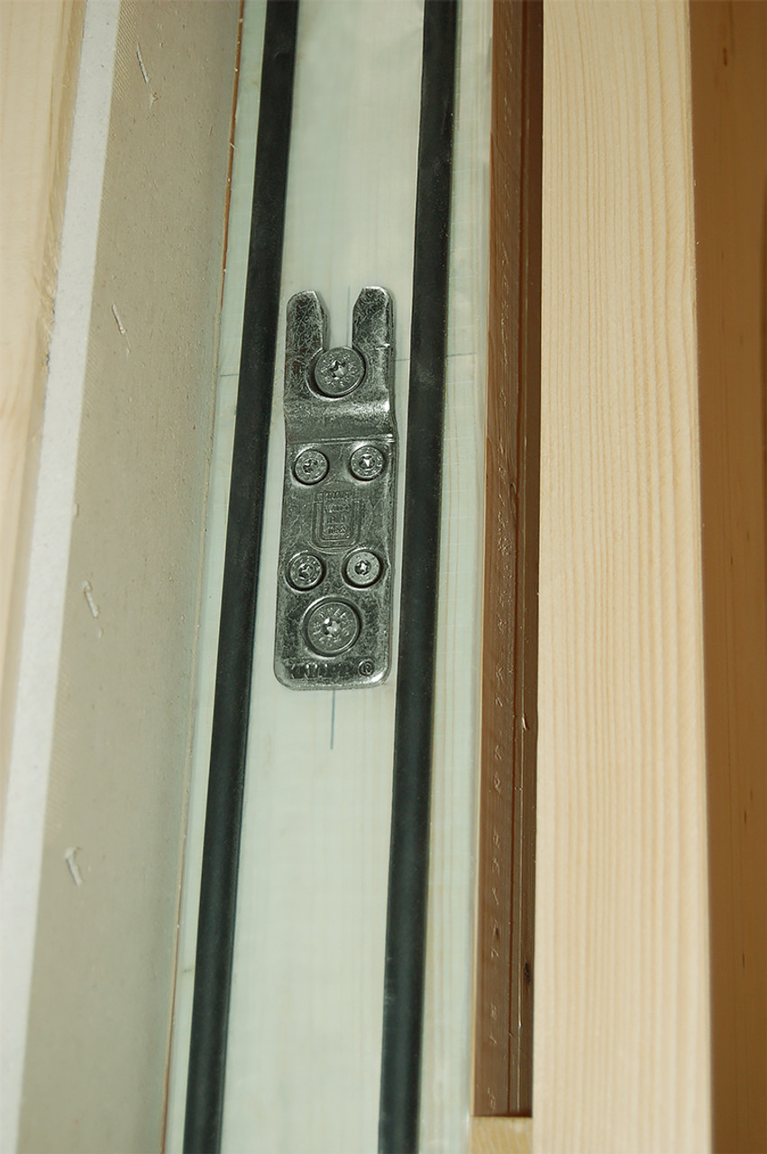 Efficient wall connectors for timber frame and wood panel construction