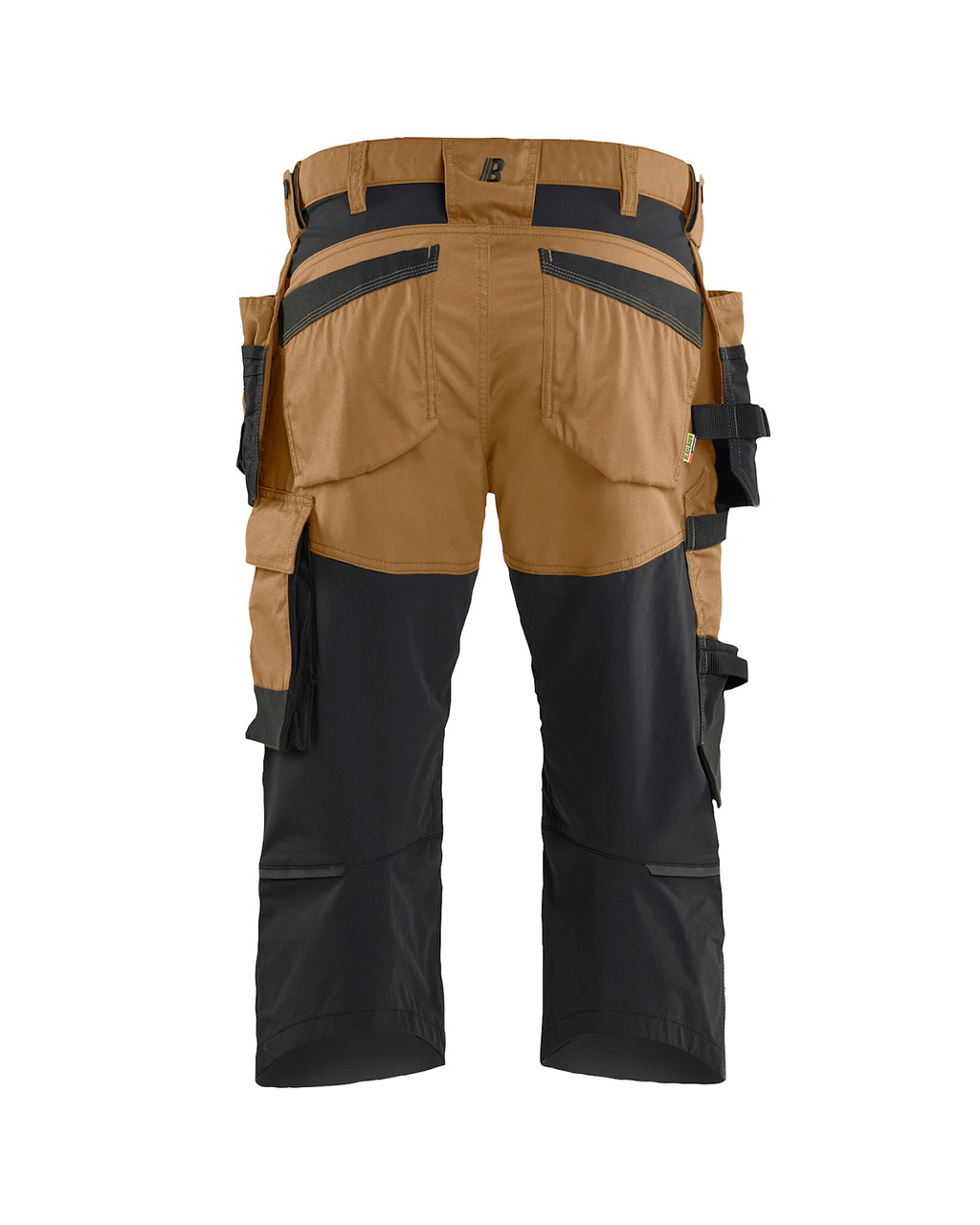 BLAKLADER Pirate Shorts | 1754 Nougat Craftsman Pirate Shorts with Holster Pockets in 2-Way Stretch BLAKLADER Pirate Shorts | 1754 Nougat Craftsman Pirate Shorts with Holster Pockets in 2-Way Stretch