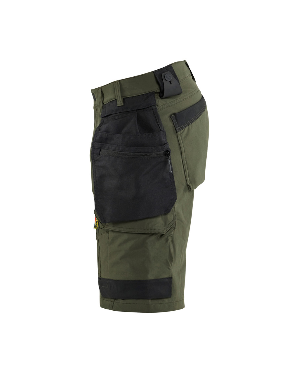 BLAKLADER Shorts | 1702 Forest Night Green Craftsman Shorts with Holster Pockets in 4-Way Stretch BLAKLADER Shorts | 1702 Forest Night Green Craftsman Shorts with Holster Pockets in 4-Way Stretch