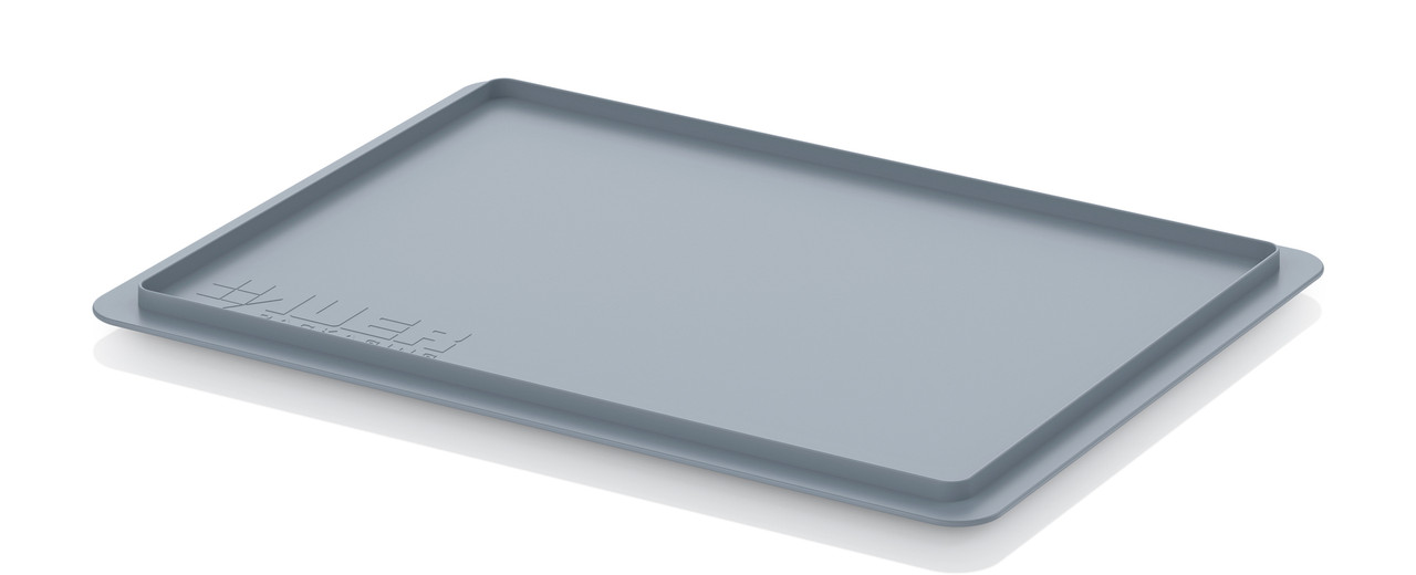 AUER Packaging place-on lids provide a simple and effective solution for covering and protecting Euro containers during storage, transport and handling.