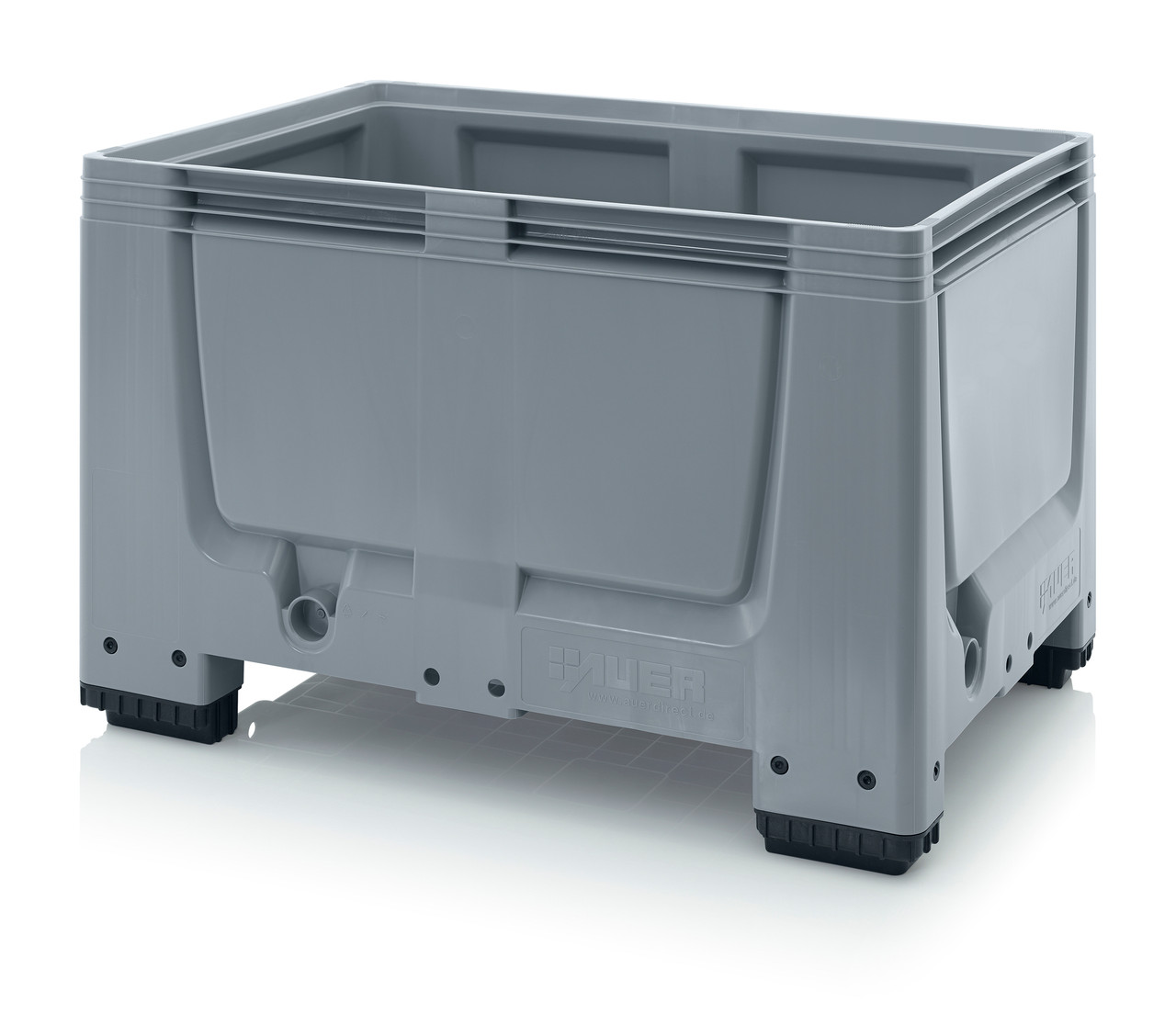 AUER Packaging big boxes solid are robust, high-capacity storage and transport containers designed for industrial, warehouse and manufacturing environments