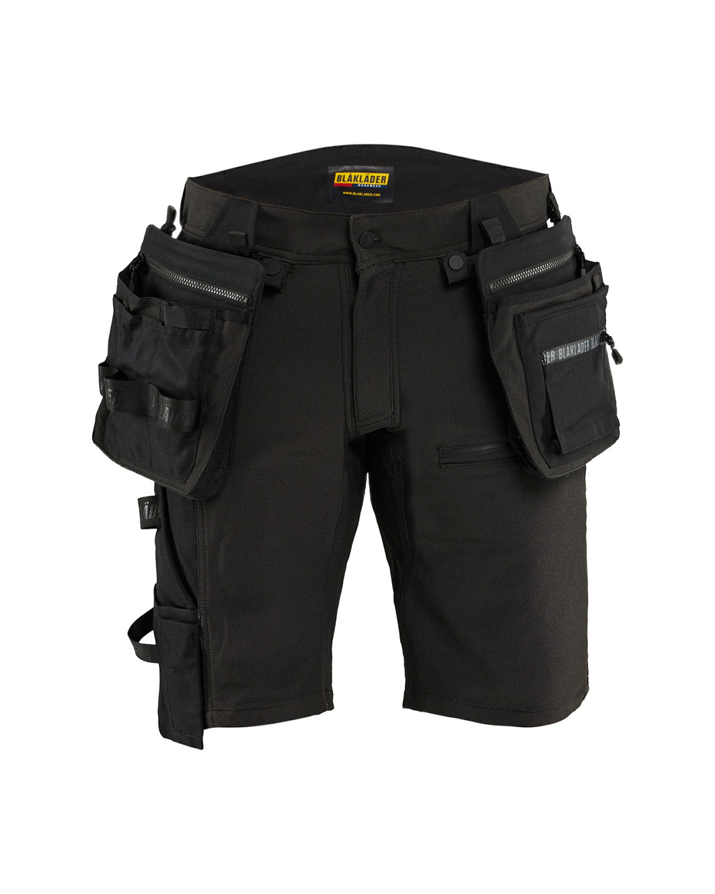 BLAKLADER Shorts | 1978 Black Craftsman ToolRig Shorts in 4-Way Stretch