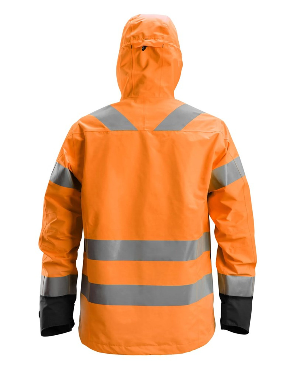 SNICKERS Jacket 1330 High Vis Orange /  Grey Shell Jacket Reflective Tape Waterproof