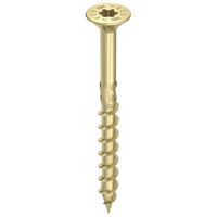 Main product image of HECO 3.5 x 35 Countersunk Head Partial Thread Yellow Zinc Steel HD-20.