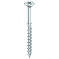 Main product image of HECO 4.5 x 40 Countersunk Head Partial Thread Silver Zinc Steel HD-25.