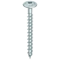 Main product image of HECO 3 x 30 Washer Head Full Thread Silver Zinc Steel T-10.