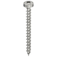 Main product image of HECO 3 x 12 Pan Head Full Thread Silver Zinc Steel PZD-1.