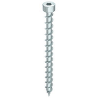 Main product image of HECO 6 x 120 Cylindrical Head Full Thread Silver Zinc Steel T-30.