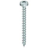 Main product image of HECO 4 x 16 Pan Head Full Thread Silver Zinc Steel PZD-2.