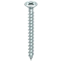 Main product image of HECO 4 x 20 Countersunk Head Full Thread Silver Zinc Steel PZD-2.
