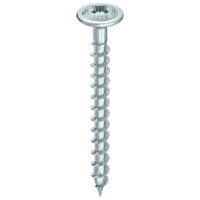 Main product image of HECO 5 x 60 Washer Head Full Thread Silver Zinc Steel PZD-2.