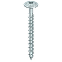 Main product image of HECO 6 x 40 Flange Head Full Thread Silver Zinc Steel T-30.