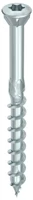 Alternate product image of HECO 3.5 x 30 Glass Strip Raised Countersunk Head Partial Thread Silver Zinc Steel T-10.