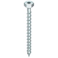 Main product image of HECO 8 x 70 Hexagon Head Full Thread Silver Zinc Steel SW-13 / T-40.