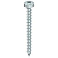 Main product image of HECO 5 x 20 Pan Head Full Thread Silver Zinc Steel PZD-2.