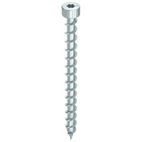 Main product image of HECO 10 x 220 Cylindrical Head Full Thread Silver Zinc Steel T-40.