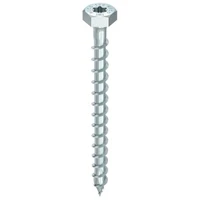 Main product image of HECO 10 x 60 Hexagon Head Full Thread Silver Zinc Steel SW-15 / T-40.