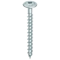 Main product image of HECO 8 x 80 Flange Head Full Thread Silver Zinc Steel T-40.