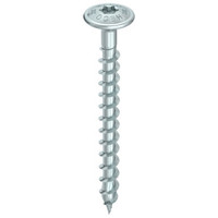 Main product image of HECO 4.5 x 35 Washer Head Full Thread Silver Zinc Steel T-20.