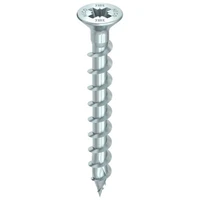 Alternate product image of HECO 4.5 x 40 Fitting Countersunk Head Full Thread Silver Zinc Steel PZD-2.
