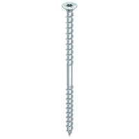 Main product image of HECO 8 x 300 Countersunk Head Double Thread Silver Zinc Steel HD-40.