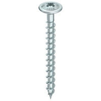 Main product image of HECO 4.5 x 35 Washer Head Full Thread Silver Zinc Steel PZD-2.