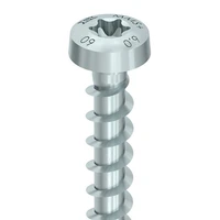 Main product image of HECO 6 x 35 Pan Head Screw Anchor Concrete Thread Silver Zinc Steel T-30.