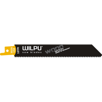 WILPU 3020 Reciprocating Saw Blade produced as a 150mm Precise Reciprocating Saw Blade for Solid Timber