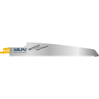 WILPU Reciprocating Saw Blade for Laminate Board, Plastics and Timber, the 3027 Saw Blade is for Precision for Solid Timber