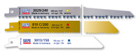WILPU Reciprocating Saw Blade | Reciprocating Saw Blades - assortment Wood / Metal (3029/240, 810C/200, 3013/150)