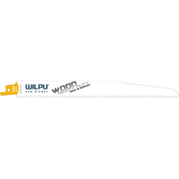 WILPU Reciprocating Saw Blade for Demolition, Renovations and Builders, the 3058 Saw Blade is for Heavy Duty for Solid Timber