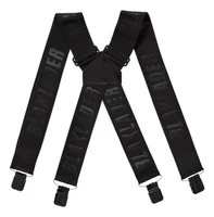 BLAKLADER Work Braces 4009 Black Craftsmen Braces with strong straps in Polyester for heavy duty work Australia