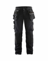 BLAKLADER  Trousers | Craftsman Hardware supplies Construction Industry, Winter Softshell Craftsman Trousers with Holster Pockets for Roadworkers and Rope Access Technicians