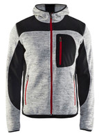 Buy online in Australia and New Zealand a Mens Grey Melange Hoodie  for Electricians that are comfortable and durable.
