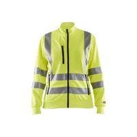 BLAKLADER 3308 High Vis Sweater Hi-Vis Yellow (Women) in Polyester Jersey