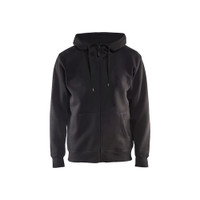BLAKLADER 3366 Craftsman Hoodie Black (Men) in Brushed PolyCotton Terry