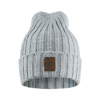 BLAKLADER 2027 Winter Beanie Grey Melange in Knit