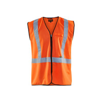 BLAKLADER 3029 High Vis Waistcoat Orange (Men) in Polyester (Wide reflectives)