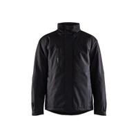 BLAKLADER 4918 Winter Jacket Black / Dark Grey (Men) in Waterproof Laminated Polyester Oxford