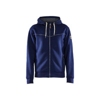BLAKLADER 4933 Craftsman Hoodie Navy Blue (Men) in Sherpa Knit