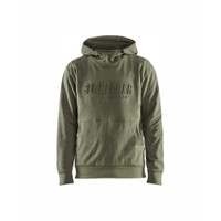 BLAKLADER 3530 Craftsman Hoodie Autumn Green (Men) in Cotton French Terry 320 gsm