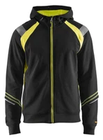 Experience the comfort of this Black Blaklader hoodie designed for active professionals.