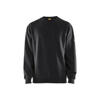 BLAKLADER 3074 Flame Resistant Fleece Sweater Black (Men) in Inherent Flame-Resistant Fleece