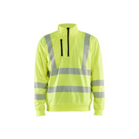 BLAKLADER 3564 High Vis Fleece Sweater Hi-Vis Yellow (Men) in Pique Fleece