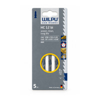 WILPU HC 12 bi Bi-Metal Jig Saw Blade 100 mm 10 TPI Cross-Ground (Pack of 5)