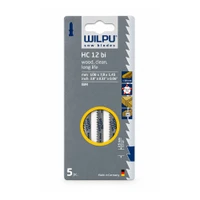 WILPU HC 12 bi Jig Saw Blade 100 mm 10 TPI Cross-Ground (Pack of 5)