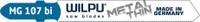 WILPU MG 107 bi Jigsaw Blade produced as a 75mm Thin Material Jigsaw Blade for Steel