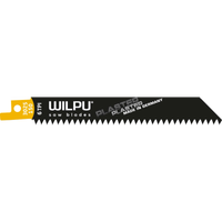 WILPU Reciprocating Saw Blade for Plaster, Gypsum Board, Wood, the 3025 Saw Blade is for Quick Cut for Solid Timber