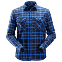 SNICKERS 8516 Blue Shirt with Flannel for the Construction Industry and Operators in Perth, Sydney and Brisbane